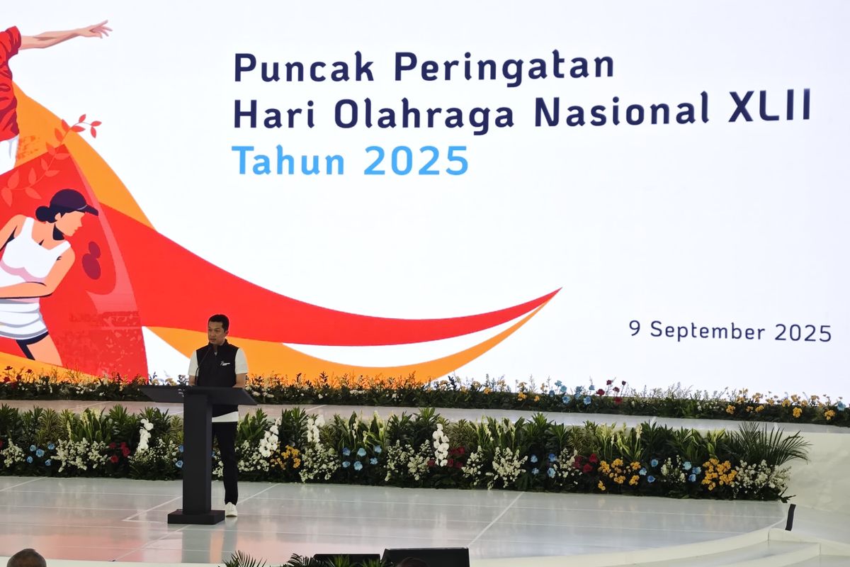 Taufik Hidayat, kemenpora, Dito Ariotedjo, Wamenpora, wamenpora taufik hidayat, Haornas 2025, Puncak Peringatan Haornas 2025, Wamenpora Taufik Hidayat Beri Pesan Ini