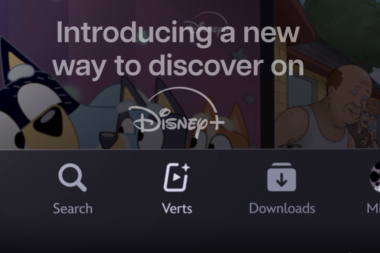 Verts, Disney Plus, video vertikal, feed video, Disney Plus Luncurkan 