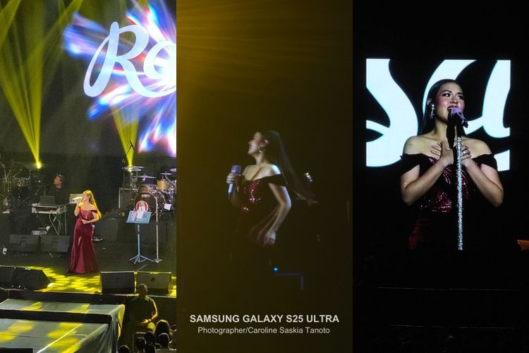 Samsung, HP Konser, Samsung S25 Ultra, konser Raisa, Uji Kamera 200 MP Samsung Galaxy S25 Ultra di Konser Raisa, Ini Hasil Jepretannya dari Kursi Paling Jauh