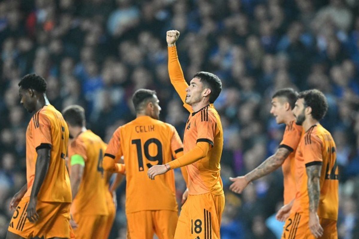 Liga Europa, Rangers, Lorenzo Pellegrini, Europa League, Hasil Liga Europa, Matias Soulé, Rangers vs Roma, Hasil Rangers Vs Roma 0-2: Serigala Ibu Kota Italia Petik 3 Angka