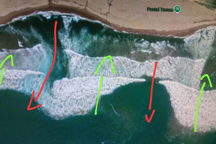 Wisata pantai jogja, rip current artinya, wisata pantai yogyakarta, rip current adalah, libur lebaran di jogja, rip current pantai selatan, Waspada Rip Current Saat Wisata ke Pantai Selatan Yogyakarta