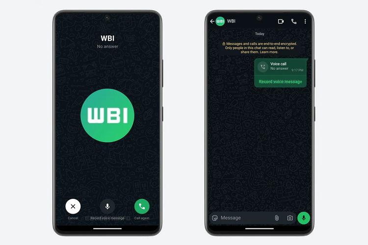chatting, WhatsApp, fitur whatsapp, wa call, WhatsApp Siapkan Fitur Serupa Voice Mail