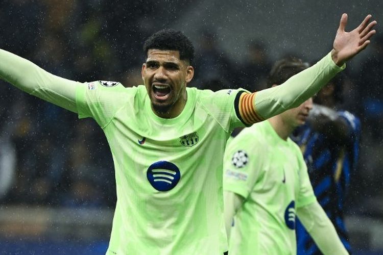 Barcelona, Atletico Madrid, Liga Champions, Barcelona vs Atletico Madrid, Ronald Araujo, Barcelona Vs Atletico Madrid 0-2: Araujo Sesali Dominasi Sia-sia Blaugrana