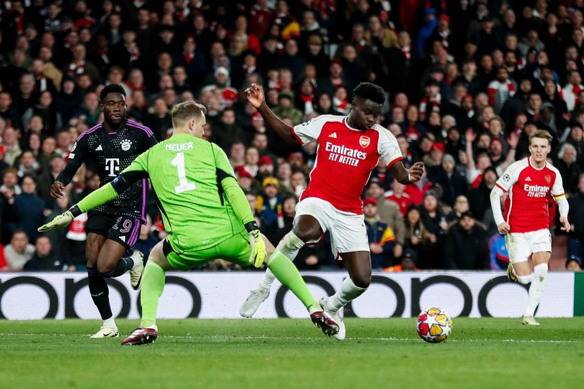 Arsenal, Martin Odegaard, UEFA Champions League, Mikel Arteta, Bayern Muenchen, Vincent Kompany, Manchester City, Bayer Leverkusen, Liverpool, Arne Slot, Chelsea, Barcelona, Prediksi Juara Liga Champions: Peluang Arsenal Dua Kali Lipat Lebih Besar dari Bayern Muenchen
