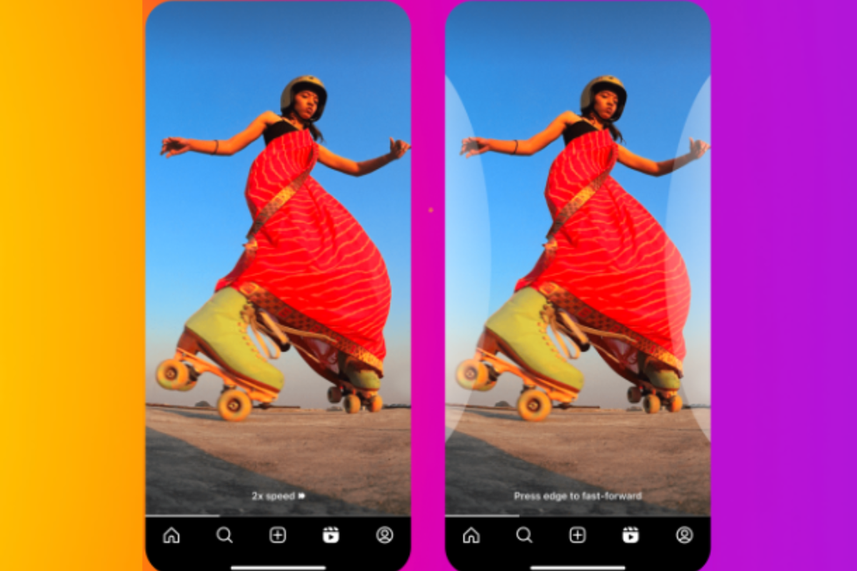 Instagram, fitur baru, percepat video, TikTok, instagram, Fitur Baru Instagram Reels, Video Bisa Dikebut seperti TikTok