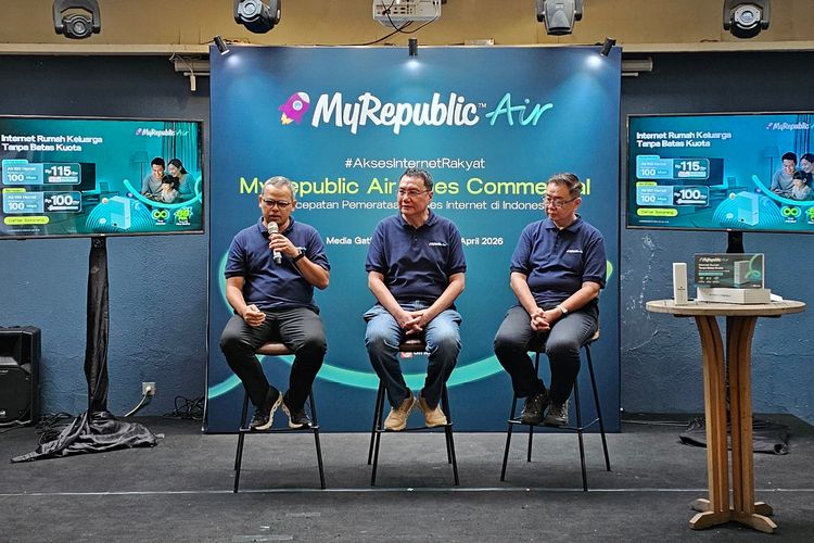 MyRepublic, internet, MyRepublic Air, Internet MyRepublic Air Dirilis, Kecepatan 100 Mbps Harga Rp 100.000 per Bulan