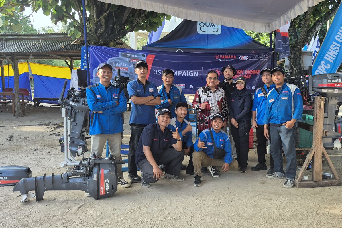 mesin tempel, Yamaha, mesin tempel Yamaha, Servis Gratis Mesin Tempel Yamaha di Gunung Kidul