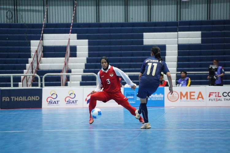 Thailand, Timnas Futsal Putri Indonesia, Timnas Futsal Putri, Thailand vs Indonesia, Hasil Timnas Futsal Putri Indonesia Vs Thailand 0-3: Garuda Pertiwi Kalah dari Tuan Rumah