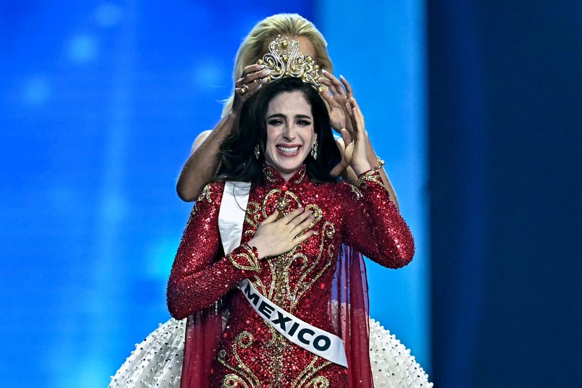 Miss Universe, Miss Universe 2025, pemenang miss universe, miss universe 2025, Nawat Itsaragrisil, nawat itsaragrisil miss universe, fatima bosch, miss meksiko fatima bosch, fatima bosch miss meksiko, pemenang miss universe 2025, Miss Meksiko, Fatima Bosch Juara Miss Universe 2025
