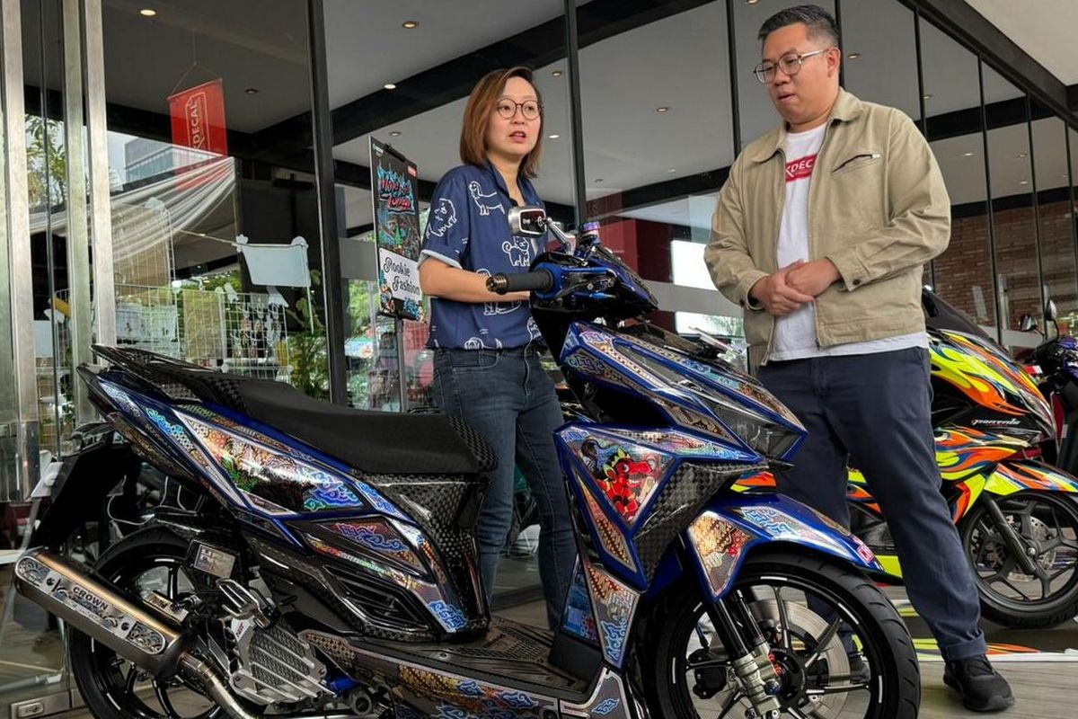 ekonomi kreatif, EKRAF, MaxDecal, motor modifikasi, ekraf, Maxdecal, Modifikasi Otomotif dan Ekonomi Kreatif dalam Satu Panggung