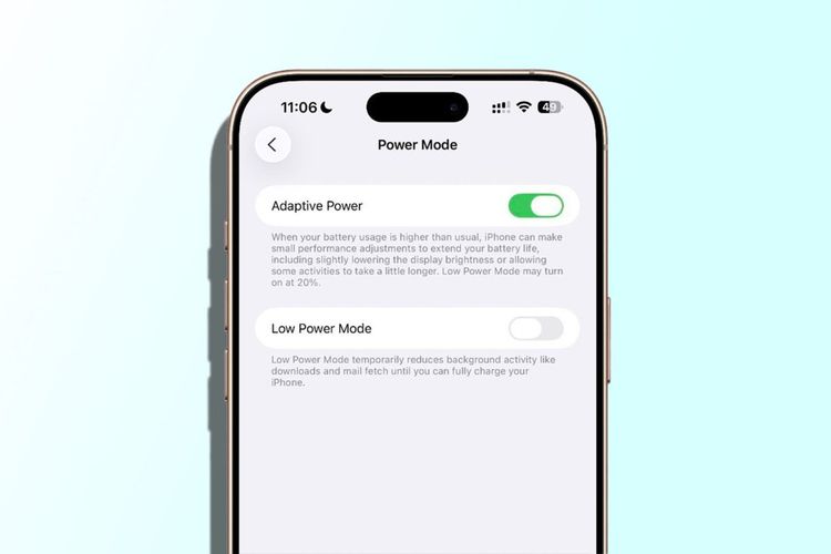 iPhone, Apple, FItur iOS 26, ios26, fitur baru ios 26, 8 Pengaturan yang Perlu Diubah Setelah Upgrade ke iOS 26, 1. Adaptive Battery Mode, 2. Call Screening untuk menyaring spam, 3. Nada dering baru, 4. Efek transparan Liquid Glass, 5. Latar belakang di iMessage, 6. Ringkasan notifikasi untuk berita, 7. Ikon transparan di Home Screen, 8. Personalisasi Layar Kunci