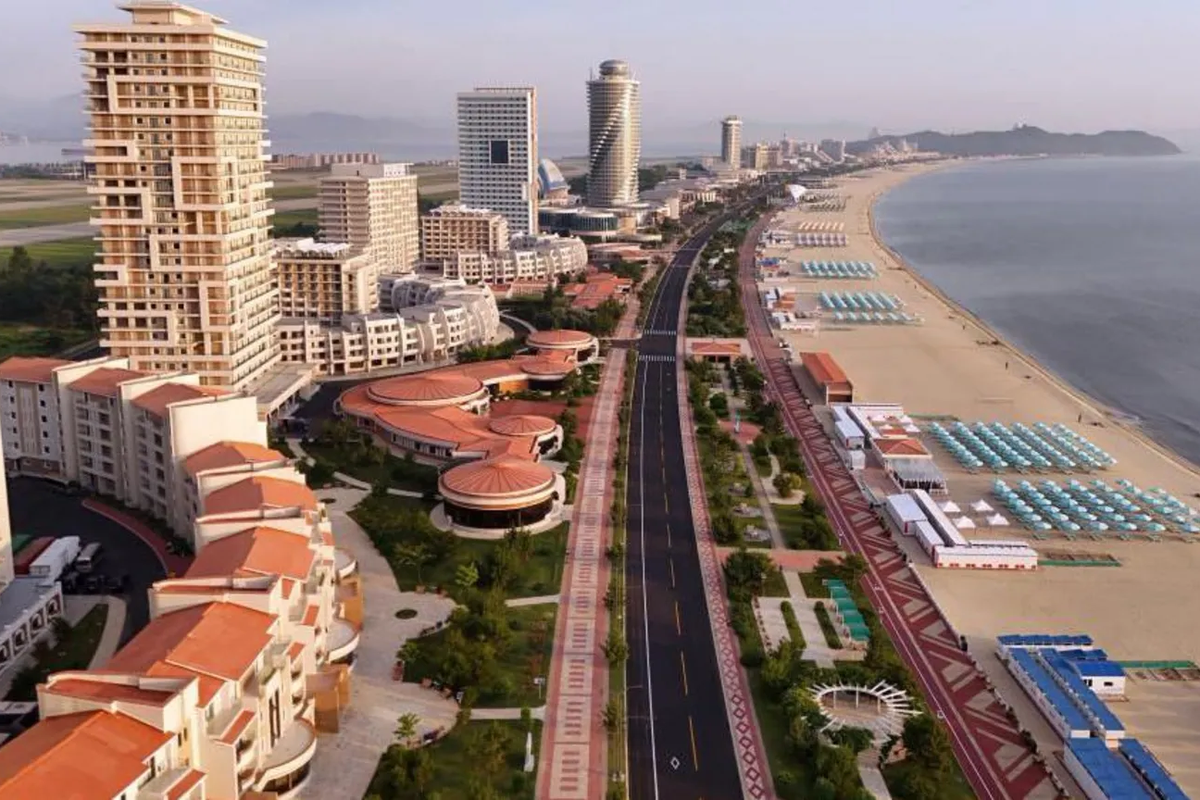 Wonsan Kalma, wisata Korea Utara, korea utara buka resor, resor mewah di korea utara, wonsan kalma resort, wonsan kalma, Tarik Kunjungan Wisatawan, Kim Jong-Un Buka Resor Mewah di Korut