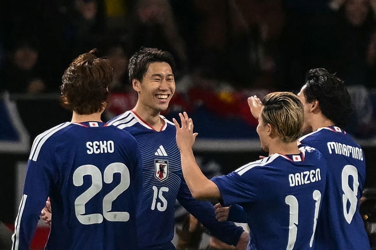 Jepang, Bolivia, jepang, jepang vs bolivia, hasil jepang vs bolivia, Hasil Jepang Vs Bolivia 3-0: Samurai Biru Terus Makan Korban