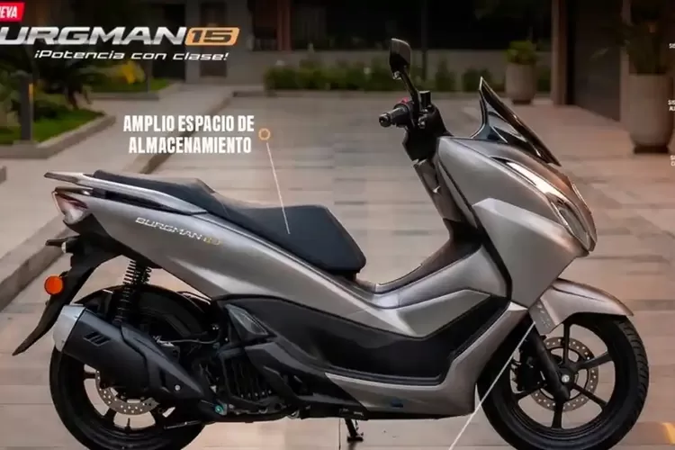 Burgman 150, Suzuki Burgman 150 Meluncur, Siap Lawan PCX dan NMAX