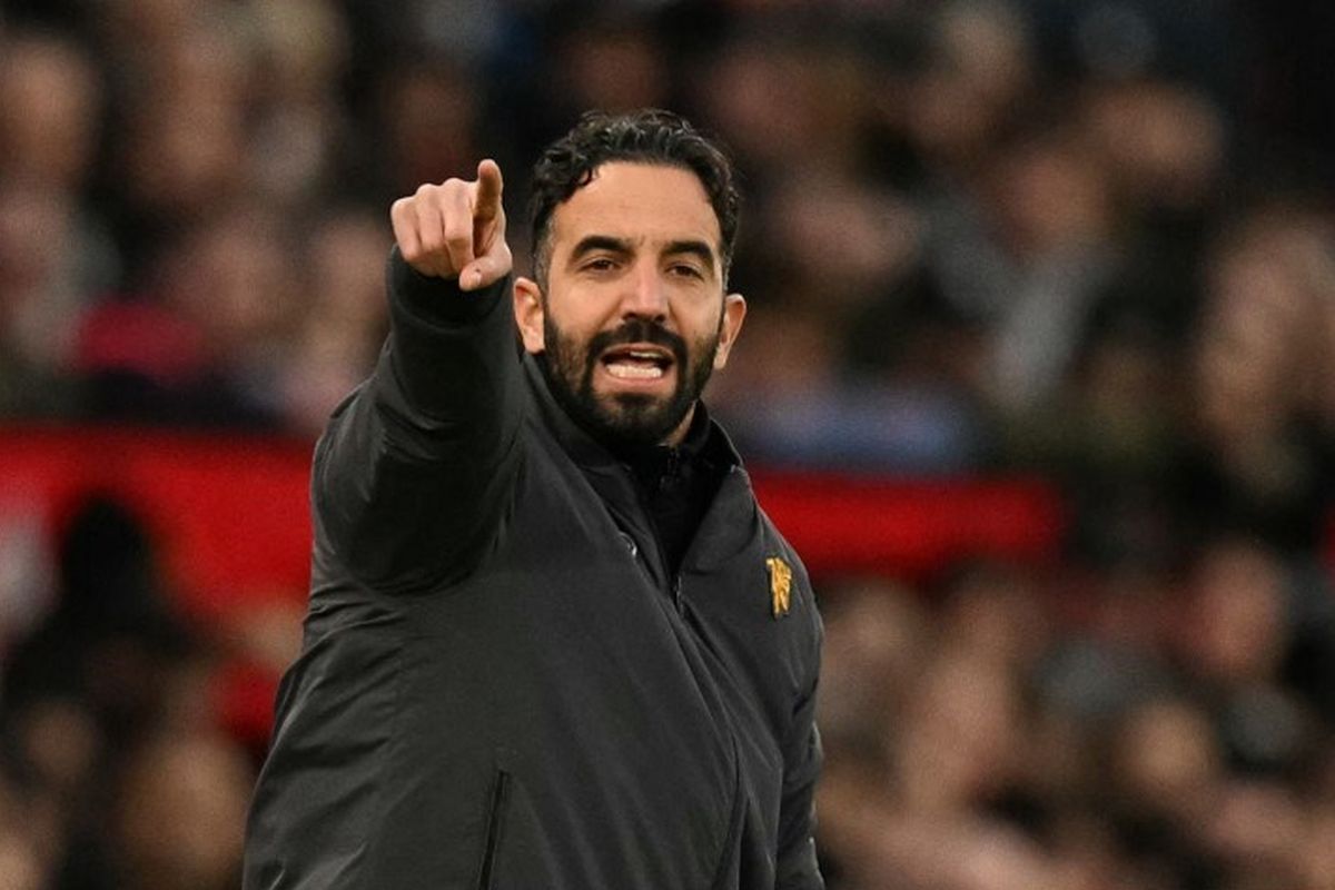 Ruben Amorim, Man United, Bournemouth, Liga Inggris, Premier League, Jordan Mainoo-Hameas, Kobbie Mainoo, Manchester United, Tanggapan Ruben Amorim Soal Kaus Bebaskan Kobbie Mainoo