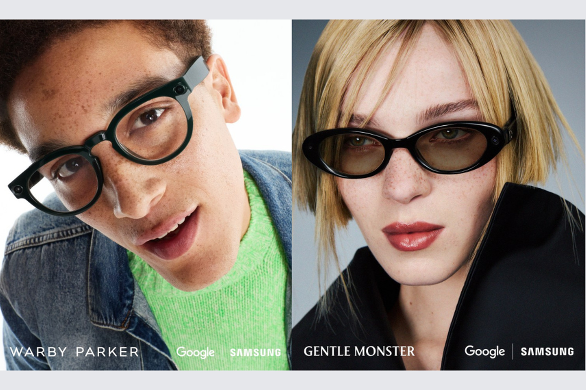 Google, Kacamata pintar, Samsung, Gentle Monster, Warby Parker, Samsung Umumkan Kacamata Pintar AI, Kolaborasi dengan Google