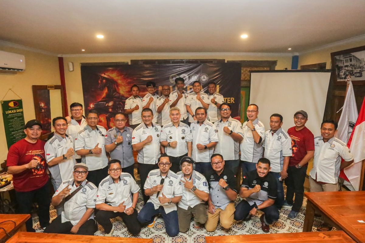 MBW211CI Bekasi, komunitas, Komunitas Mercedes-Bens Bekasi Sukses Gelar Musda Ke-3