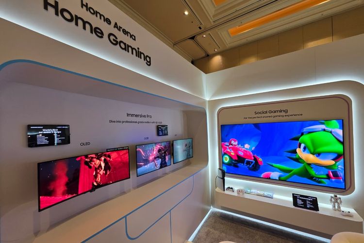 Samsung, CES 2026, The First Look 2026, Masa Depan Layar OLED Samsung: untuk Rumah, Mobil, hingga Robot