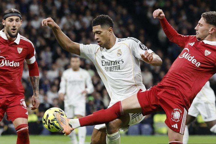 Sevilla, Liga Spanyol, Vinicius Junior, Real Madrid, Santiago Bernabeu, Reaksi Penuh Tanda Tanya Vinicius Junior Usai Disiuli Fan Real Madrid