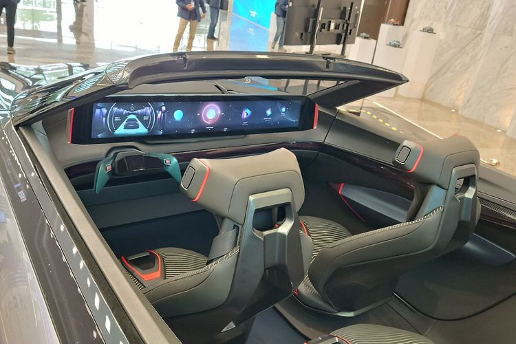 mobil baru, mobil konsep, changan, Changan VIIA Concept, Melihat Changan VIIA Concept, Cabriolet 3 Penumpang yang Elegan
