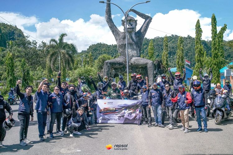 Repsol, touring, Repsol Lubricants Indonesia, Puluhan Riders Eksplorasi Keindahan Bantimurung dan Situs Purba Leang-Leang