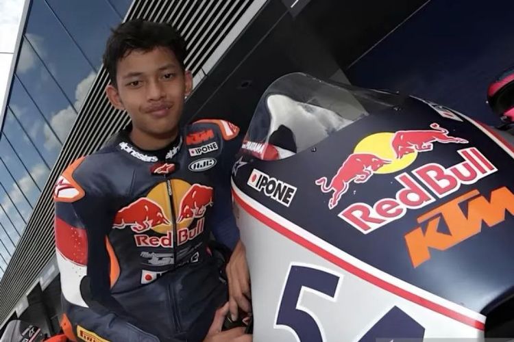 Veda Ega Pratama, Red Bull MotoGP Rookies Cup, Sirkuit Mugello, MS Glow For Men, Veda Menang di Red Bull Rookies Cup, Dapat Rp 100 Juta dari Juragan 99