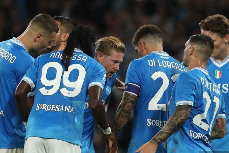 Hasil Liga Italia, Napoli vs Inter Milan, napoli, serie a, inter milan, Napoli Vs Inter Milan 3-1: De Bruyne Cedera gara-gara Keputusan Conte?
