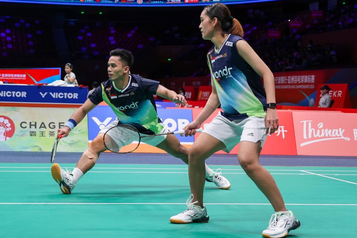 Amri Syahnawi, Nita Violina Marwah, Jepang, Kejuaraan Asia, Feng Yan Zhe/Huang Dong Ping, Kejuaraan Asia BAC 2026: Kunci Sukses Amri/Nita Tikung Ganda Jepang