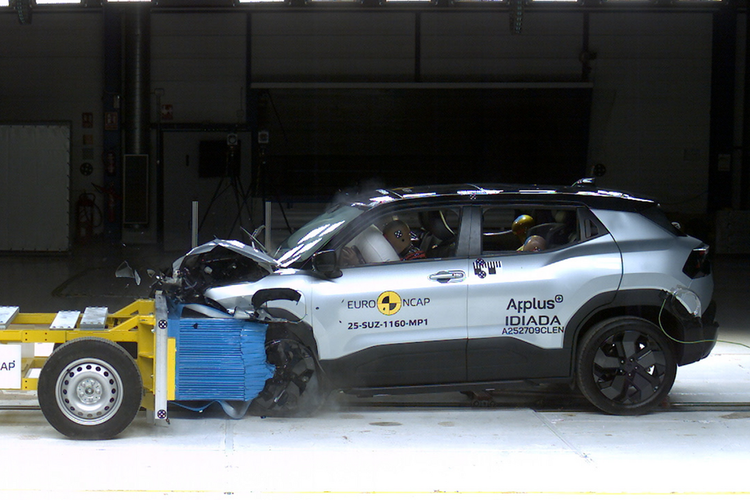 e Vitara, Suzuki, mobil listrik, Suzuki e Vitara Raih Empat Bintang Tes Tabrak ANCAP