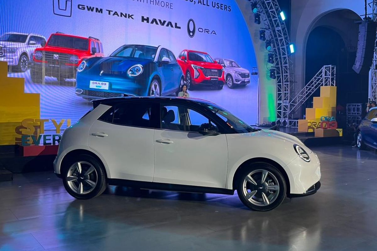 Mobil, mobil, mobil listrik, gwm ora, GWM Ora 03, Cek Spesifikasi Mobil Listrik GWM Ora 03