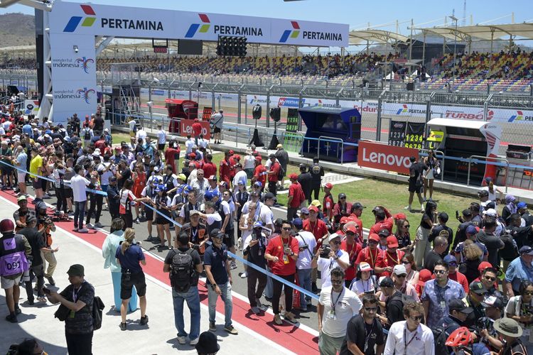 f1 powerboat, MotoGP Mandalika, prabowo subianto, Airlangga Hartarto, Presiden Prabowo Dukung MotoGP Kembali di Mandalika