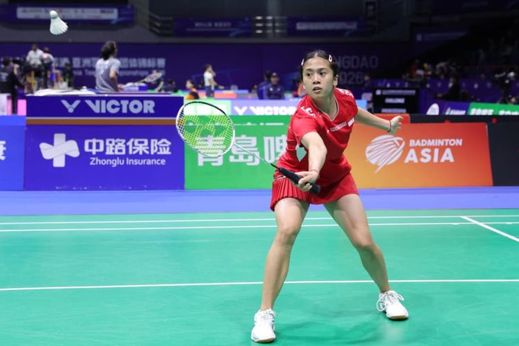 Indonesia, Korea Selatan, Kejuaraan Beregu Asia, Amallia Cahaya Pratiwi, Siti Fadia Silva Ramadhanti, Kejuaraan Beregu Asia 2026, Hasil Kejuaraan Beregu Asia 2026: Kalah 1-3, Indonesia Bawa Pulang Perunggu