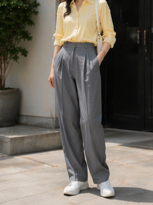 Celana Abu-abu Cocok dengan Baju Warna Apa? Ini 10 Kombinasinya, Kenapa Celana Abu-abu Mudah Dipadukan?, Celana Abu-abu Cocok dengan Baju Warna Apa?, Tips Mix and Match Celana Abu-abu, Inspirasi Outfit dengan Celana Abu-abu, Kesalahan yang Harus Dihindari, FAQ Seputar Celana Abu-abu, Kesimpulan