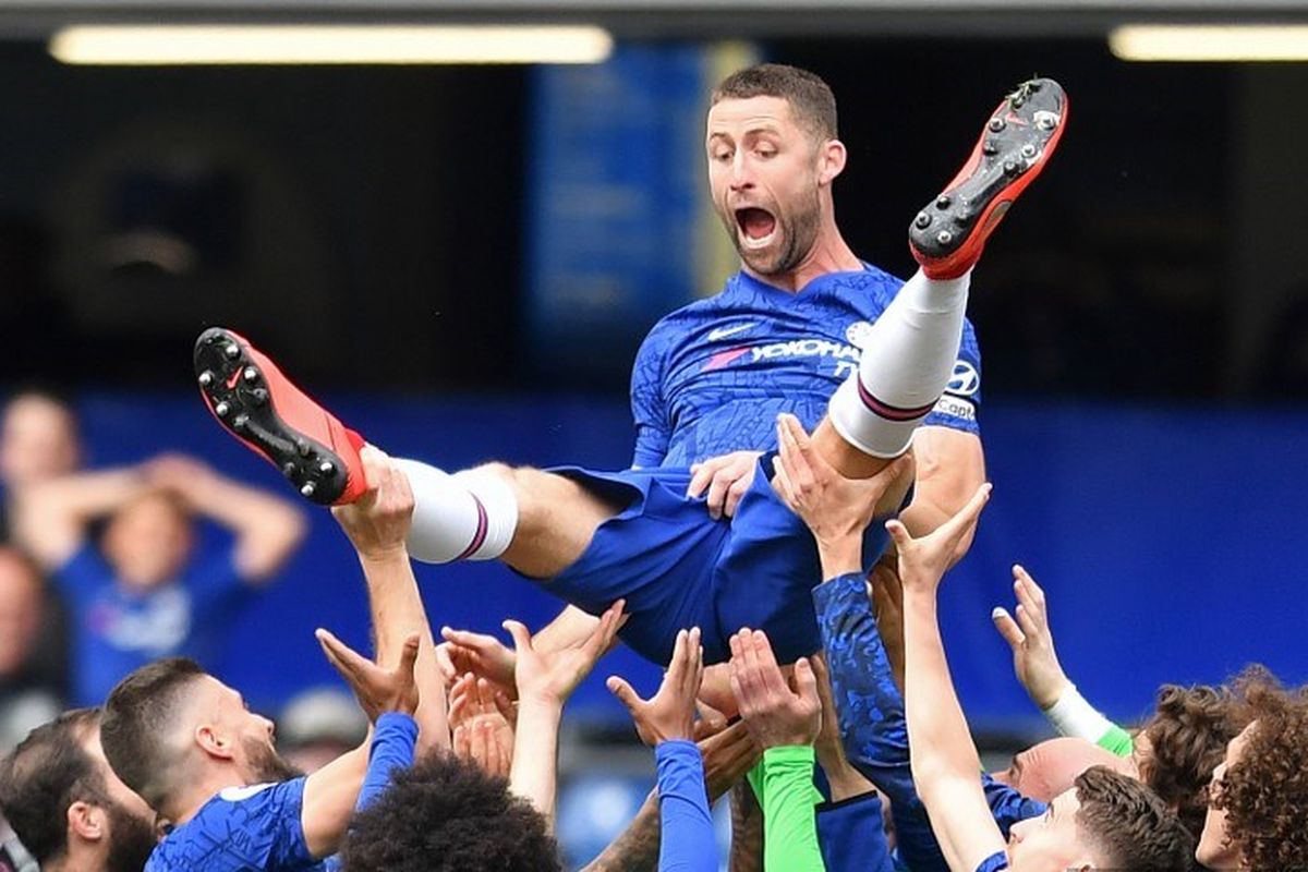 Gary Cahill, Chelsea, Liga Inggris, chelsea, Pesepak Bola Muda, Gary Cahill Colek Para Pemain Muda Indonesia dan Kenang Main di GBK