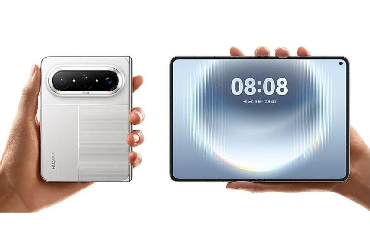 Pura X, wide foldable, ponsel lipat, Huawei, Huawei Pura X Max, Huawei Rilis Pura X Max, HP Lipat dengan Layar Lebar dan Stylus