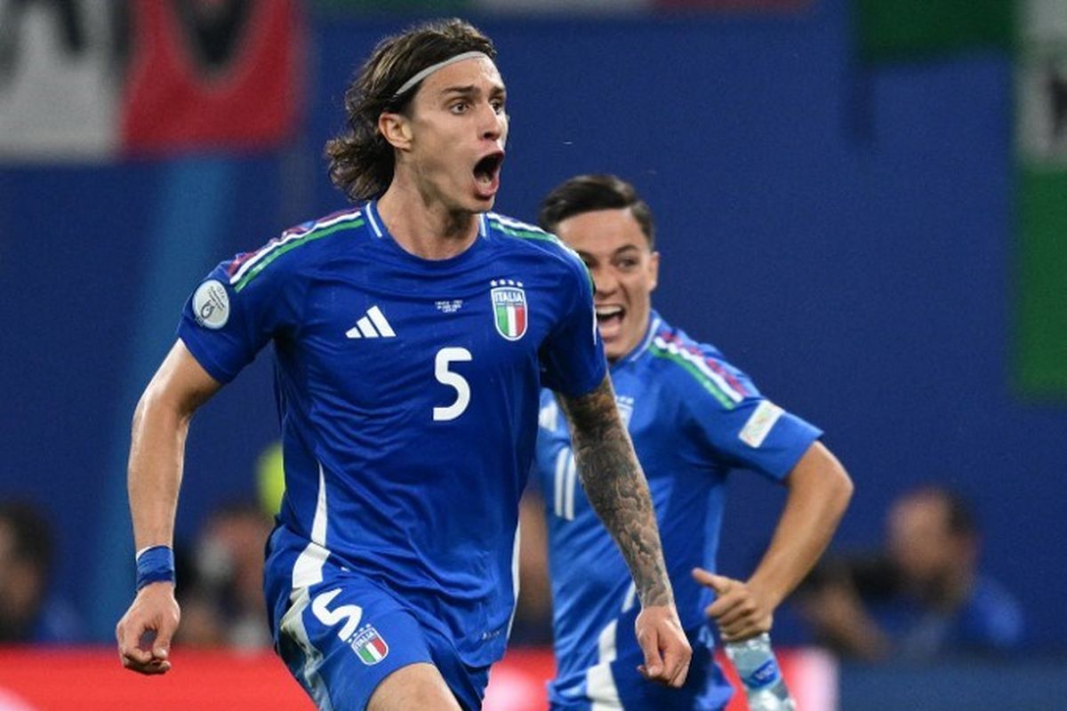 Timnas Italia, Irlandia Utara, Riccardo Calafiori, Riccardo Calafiori Peringatkan Timnas Italia Soal Bola Mati Irlandia Utara