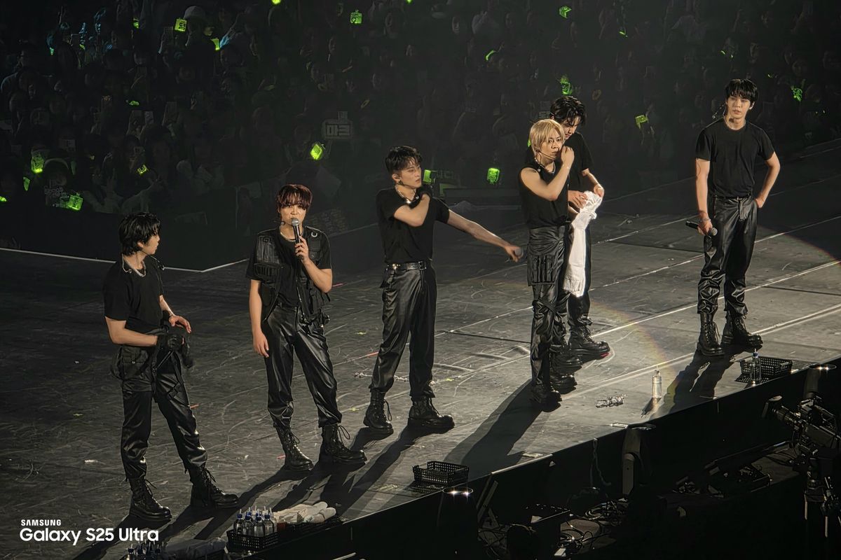 Samsung, NCT 127, Taeyong, Single Take, Johnny, Doyoung, Jungwoo, Haechan, Yuta NCT 127, MARK, Samsung S25 Ultra, Tutorial menggunakan Single Take di HP Samsung Galaxy, Fitur Samsung Galaxy S25 Ini Bisa Ambil Foto, Video, Boomerang di Konser NCT 127 Taipei Sekali Klik