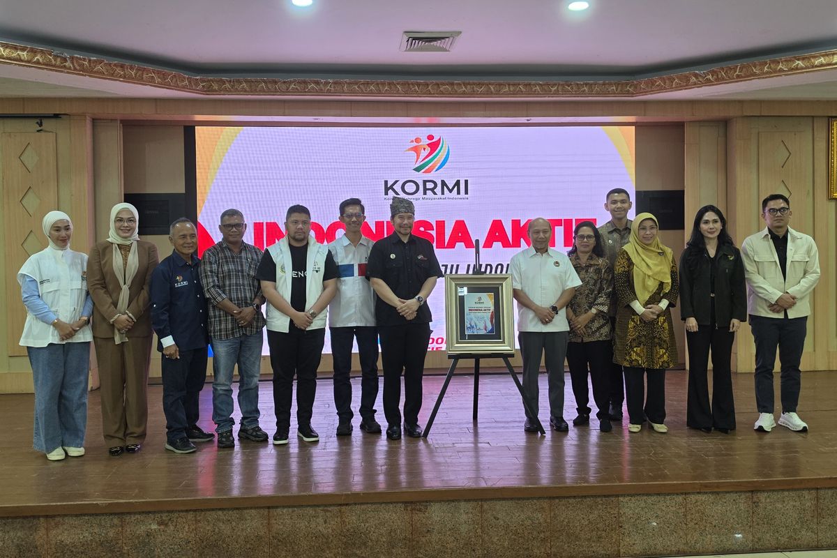 Kemenpora, KORMI, KORMI nasional, Perkenalkan Gerakan Indonesia Aktif, KORMI Dorong Peningkatan Gaya Hidup Sehat