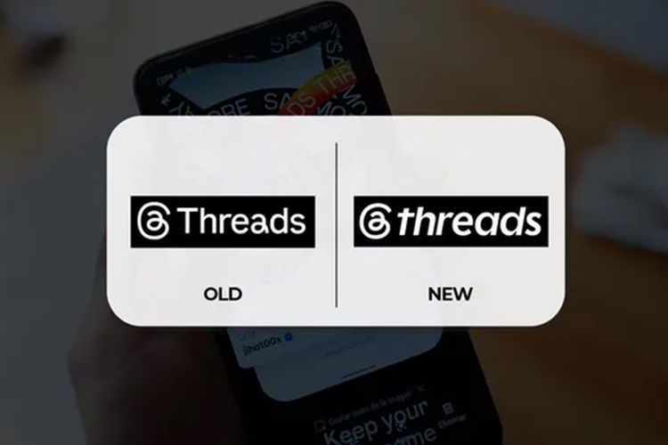 Meta, aplikasi, Threads, Instagram, logo baru, aplikasi Threads, Threads Rilis Logo dan Desain Baru, Lebih Miring dan Tebal