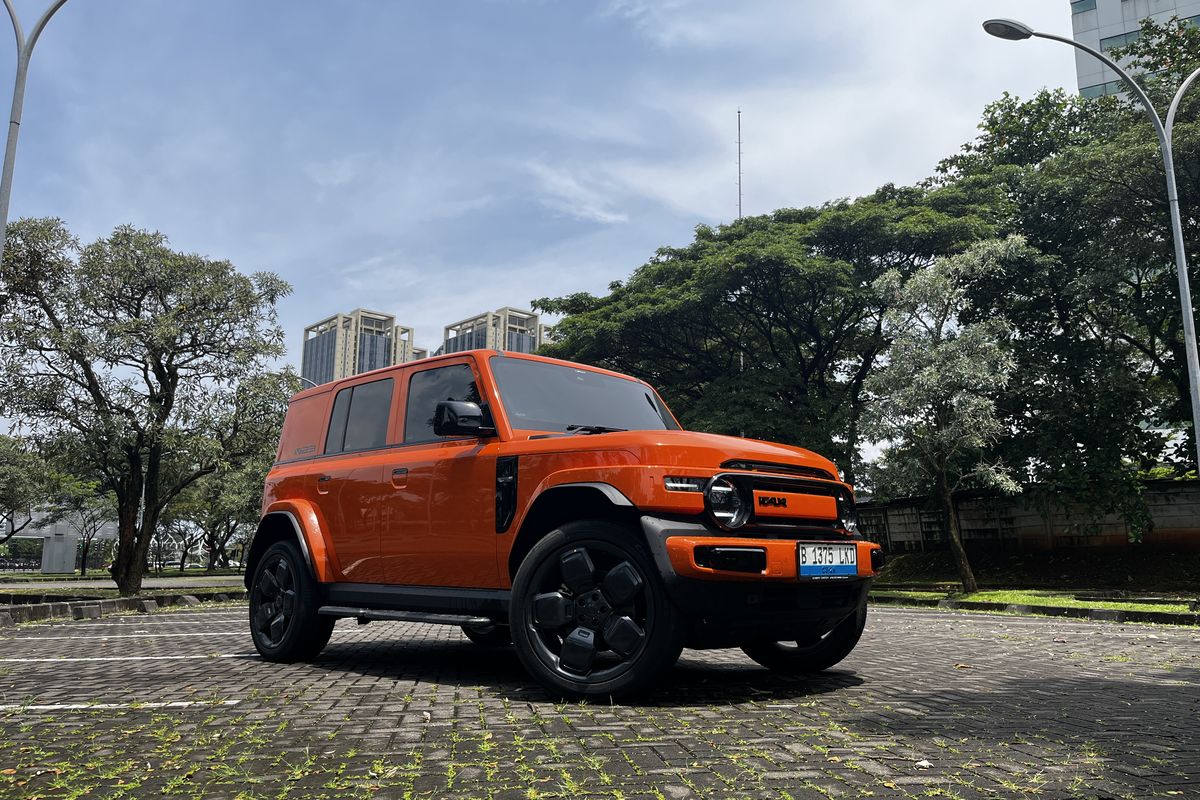 jip listrik, ICar V23, mobil, Desain, Bedah Tampilan iCar V23, Jip Listrik Bertampang Retro Modern