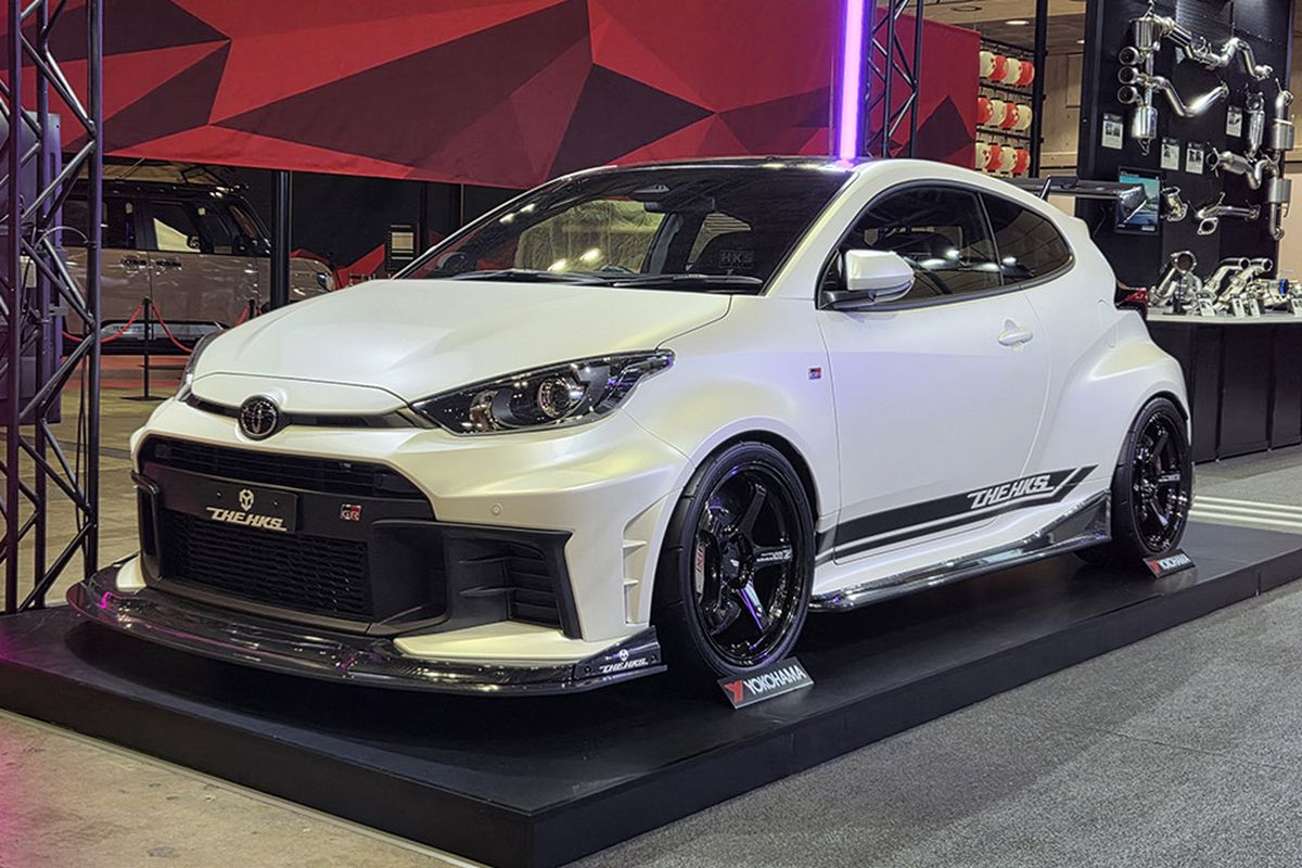 Toyota GR Yaris, GR Yaris, The HKS GR Yaris Dimension Y Meluncur di Tokyo Auto Salon 2026