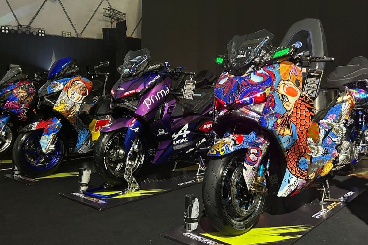 modifikasi, CustoMAXI, NMAX, XMAX, CustoMAXI Yamaha 2025, Daftar Pemenang Grand Final CustoMAXI Yamaha 2025