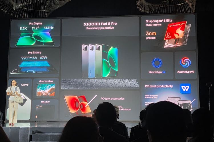 Xiaomi, Xiaomi Pad 8, Xiaomi Pad 8 Pro, Tablet Xiaomi Pad 8 dan Xiaomi Pad 8 Pro Resmi di Indonesia, Ini Harganya