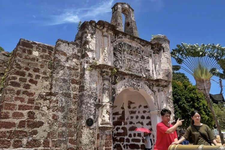 melaka, gerbang pelabuhan melaka, pelabuhan melaka malaysia, pelabuhan melaka, pelabuhan melaka sejarah, Cuma Tersisa Satu, Begini Bentuk Gerbang Pelabuhan Melaka Zaman Dulu