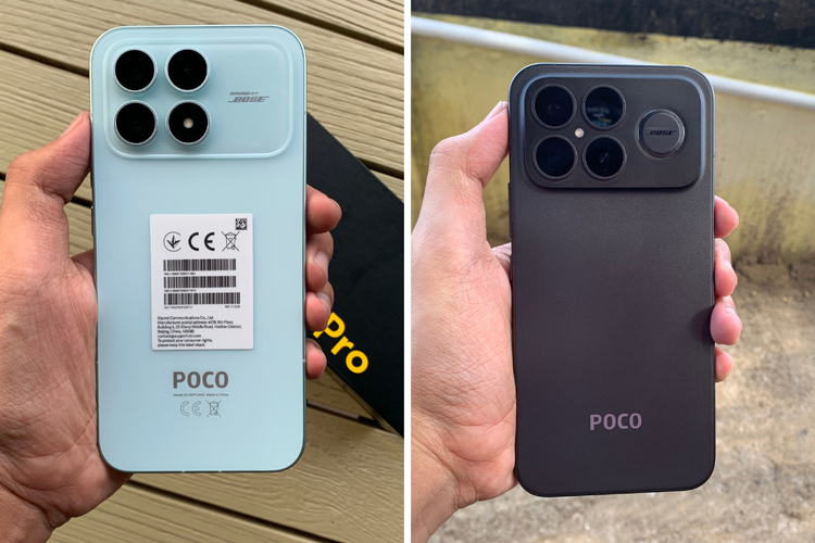 Poco, Poco F8 Series, Poco F8 Pro, Poco F8 Ultra, speaker Bose, spesifikasi Poco F8 Pro, spesifikasi Poco F8 Ultra, Poco F8 series, Kesan Pertama Menggenggam HP Flagship Poco F8 Pro dan F8 Ultra, Desain Impresif dan Grip Nyaman