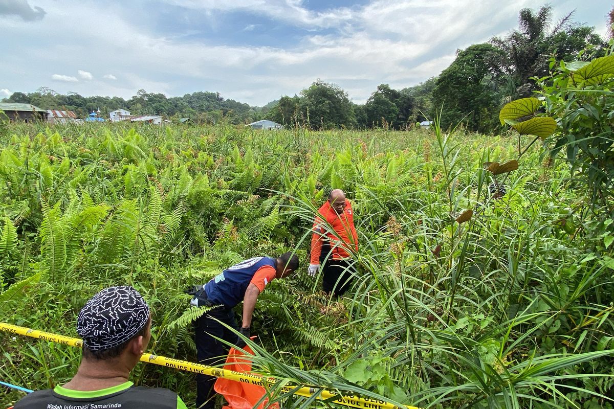 Samarinda, Kronologi Penemuan 7 Potongan Tubuh Manusia di Jalan Gunung Pelandu Samarinda