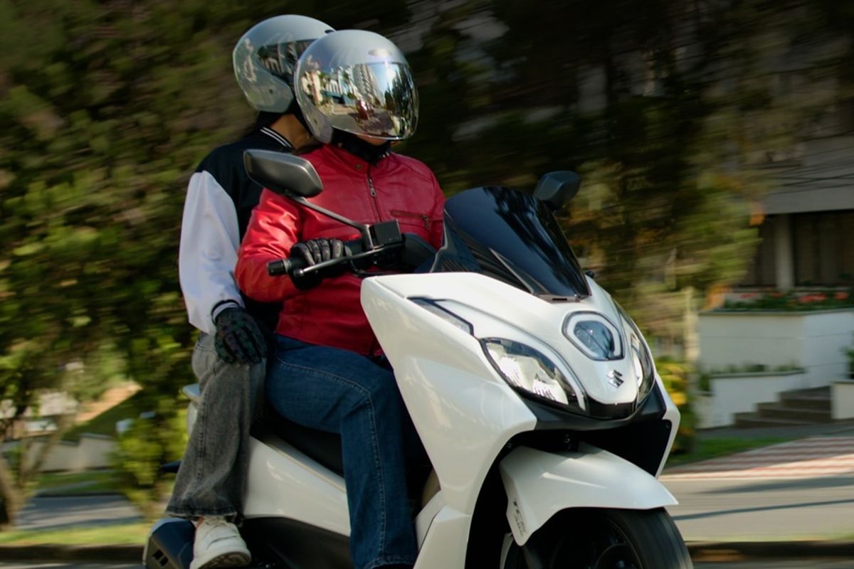 Burgman 150, Suzuki Burgman 150 Meluncur, Siap Lawan PCX dan NMAX
