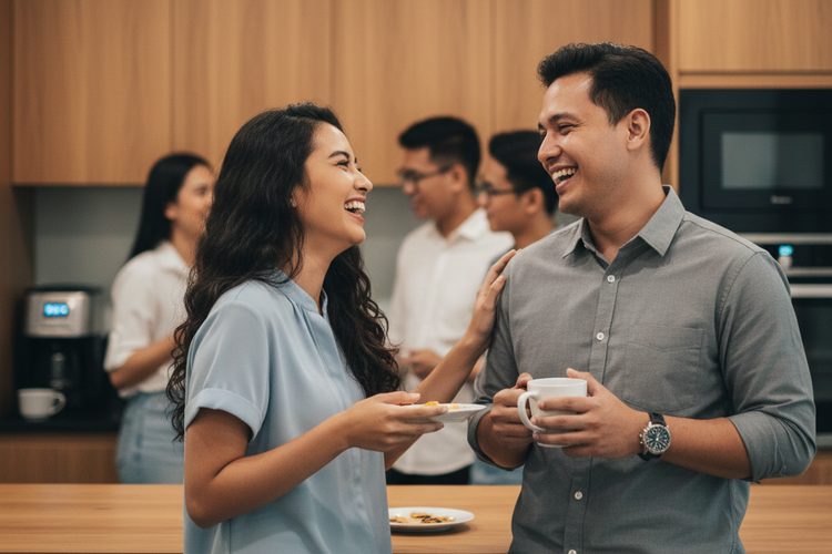 Jatuh Cinta dengan Rekan Kerja di Kantor, Benarkah Tanda Tidak Profesional?