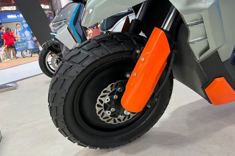 skuter listrik, Pekan Raya Jakarta, Modifikasi motor, Honda Icon e: Capung, Modifikasi Honda Icon e: 'Capung' Jadi Skuter Listrik Dual Purpose