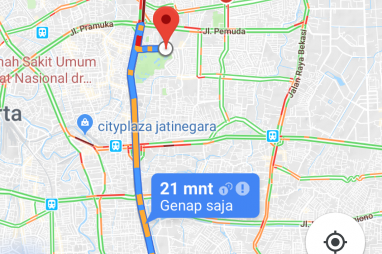 Google Maps, ganjil genap, Cara Mudah Cek Jalur Ganjil Genap Jakarta Pakai Google Maps